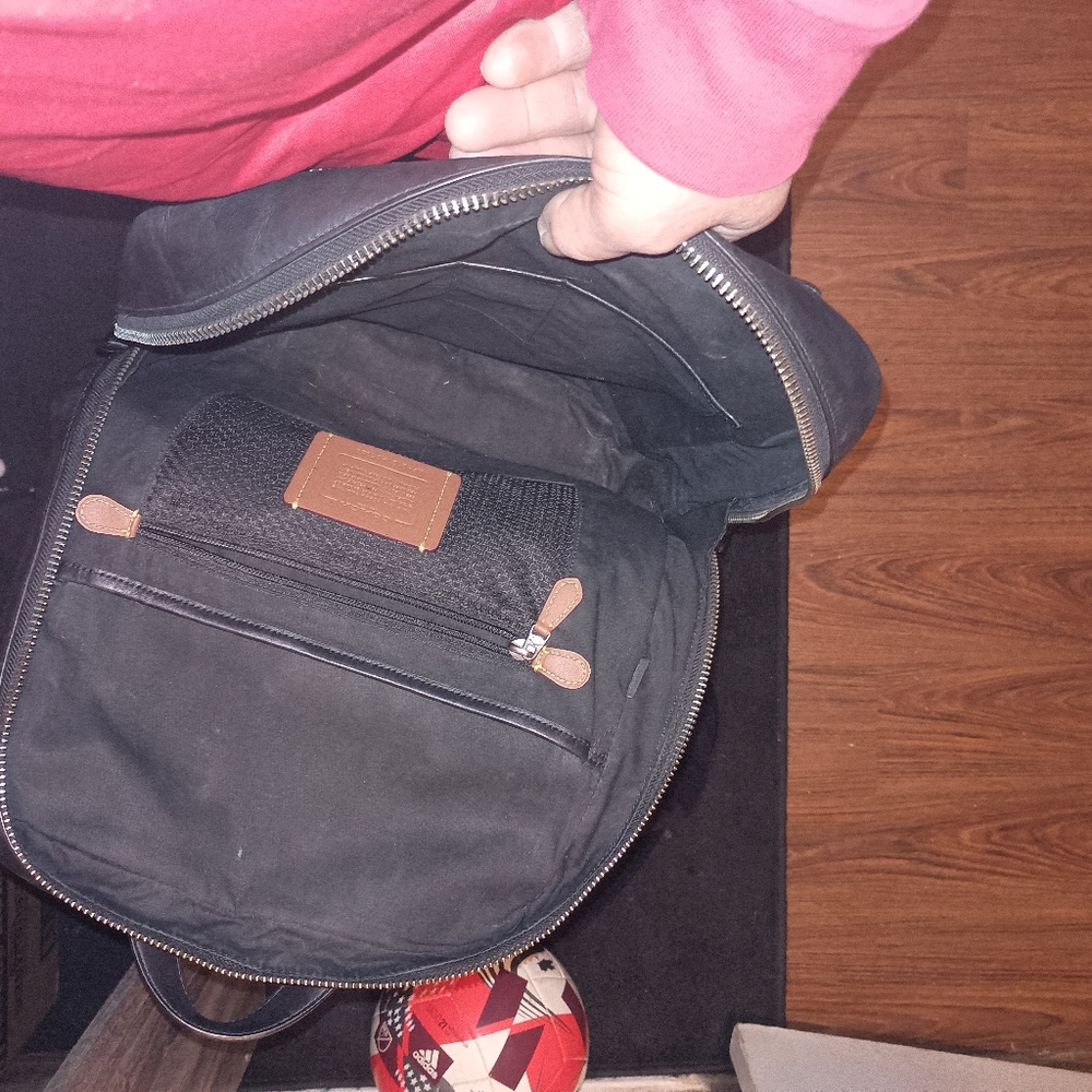 Coach Brown Leather Men's Bag - Picture 8 of 16